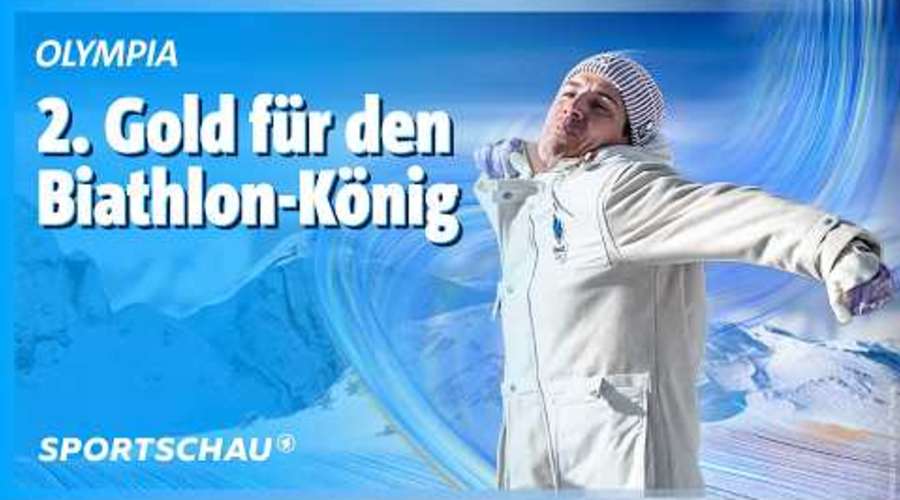 Fillon Maillet Claims Second Olympic Gold in Biathlon Sprint