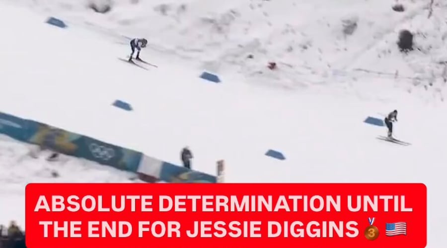 Jessie Diggins décroche le bronze sur le 10 km classique