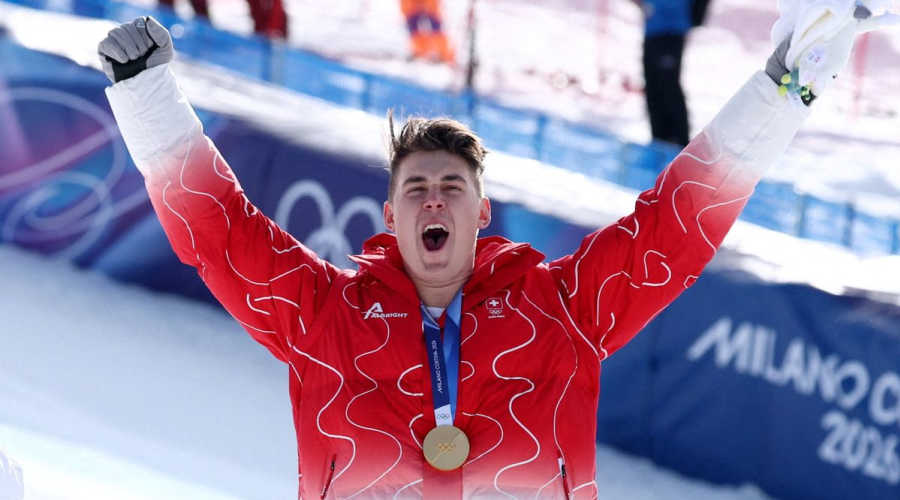 Von Allmen, triple champion olympique à 24 ans à Milan-Cortina