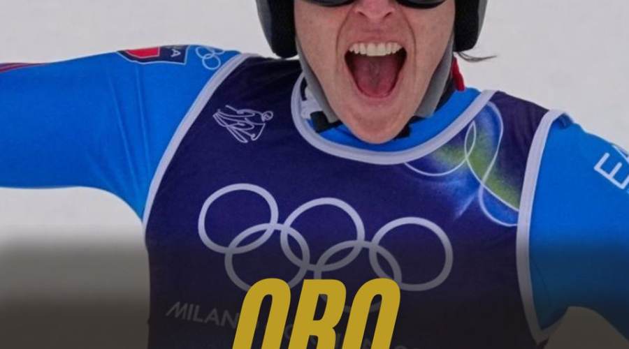 ブリニョーネが五輪スーパー大回転で金メダル、左脚負傷から劇的復活