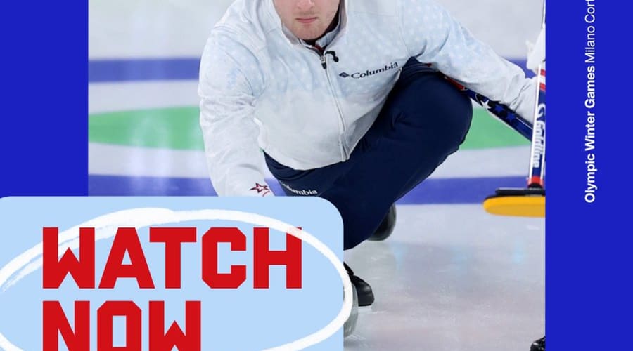 美国男子冰壶队米兰冬奥首战对阵瑞士