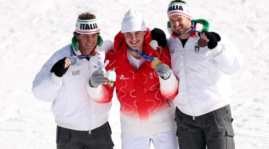 Historic Olympic Downhill: Three First-Time Medalists Share Podium