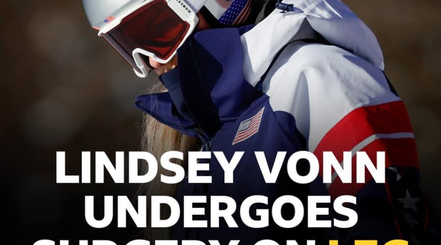Lindsey Vonn bricht sich erneut das linke Bein