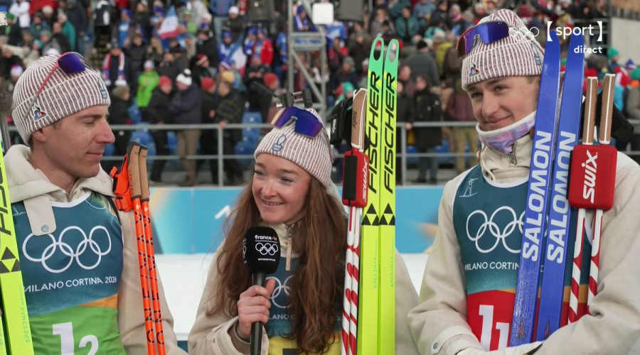 French Biathlon Relay Shows Emotion After Milano Cortina Debut