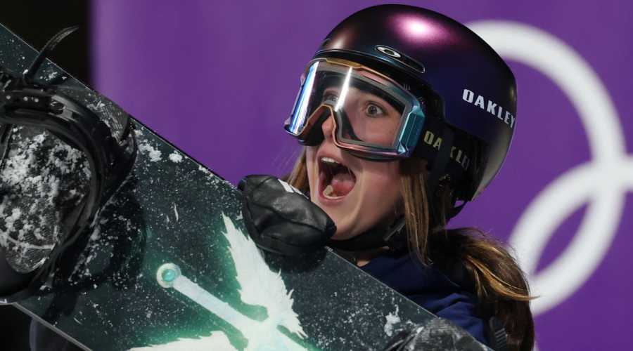 Mia Brookes si qualifica terza per la finale olimpica di big air