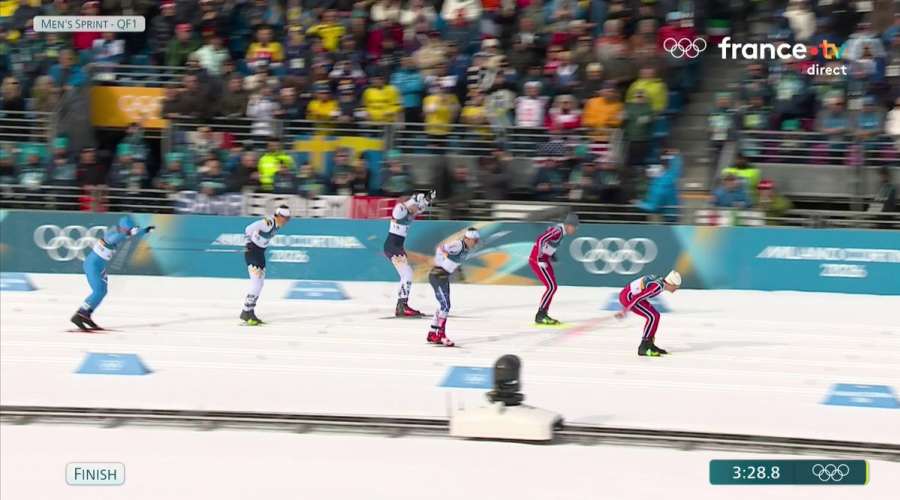 Chappaz Delivers Thrilling Second Behind Klaebo at Milano Cortina