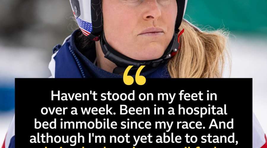 Vonn nach vier Operationen zurück in den USA – kann noch nicht stehen