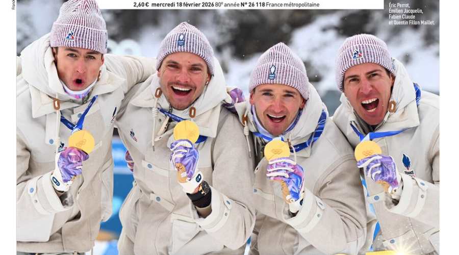 L'équipe de France décroche l'or olympique sur le relais