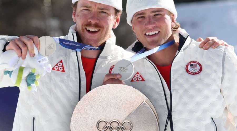 Ogden och Schumacher tog OS-silver i lagsprint för USA