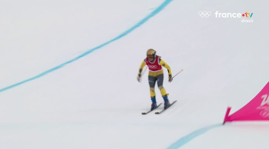 Berger Sabbatel Reaches Olympic Ski Cross Final with Photo Finish