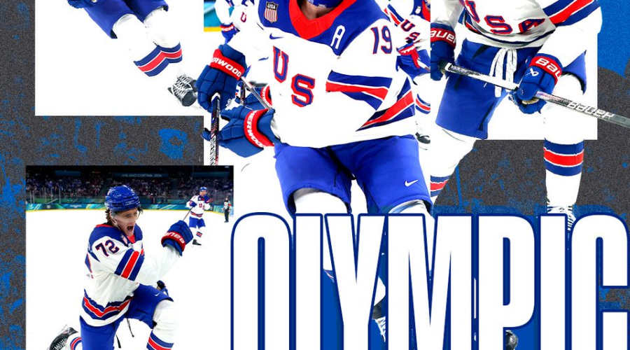 美国男子冰球队夺得米兰-科尔蒂纳冬奥会金牌 时隔46年再登顶