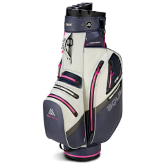 Big Max Aqua Silencio 4 Waterproof Damen Cartbag, Blau / Hellgrau / Fuchsia