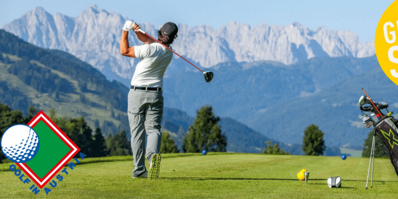 Golf in Austria mit großem Gew...
