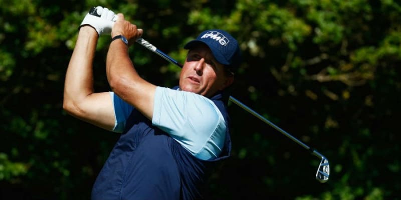 Phil Mickelson experimentiert:...