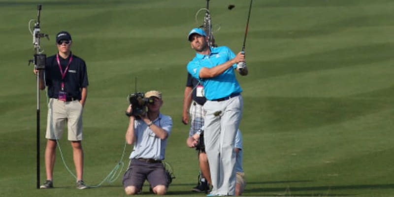 Golf-Video: Kurioser Schwung m...