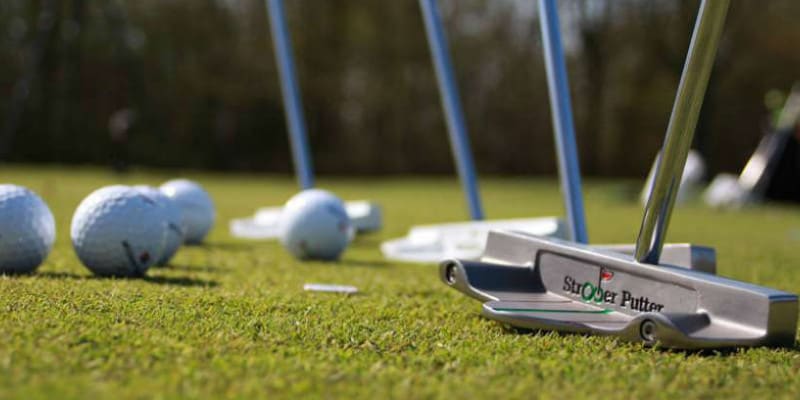 Jetzt einen Straighter Putter...