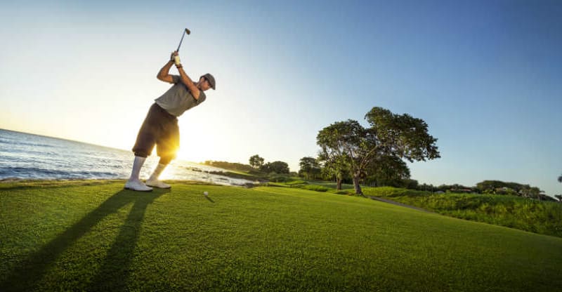Golfen in der Dominikanischen...