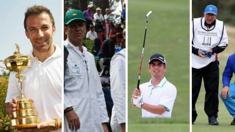 Golfende Fußballer - Kicker au...