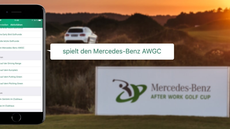 Den Mercedes-Benz AWGC gibt's...