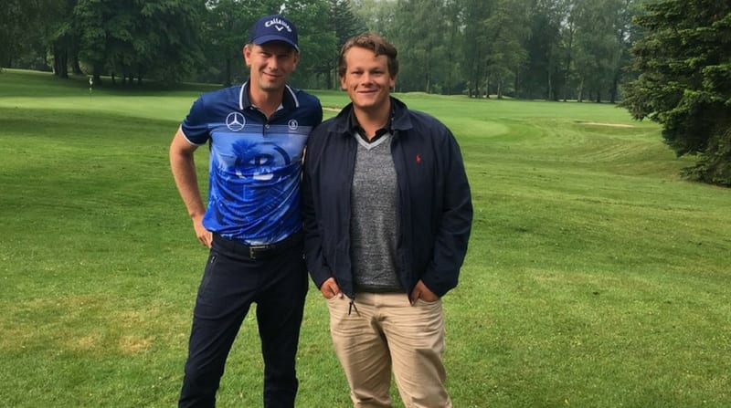 Marcel Siem im großen Golf Pos...