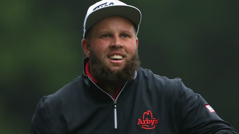 Andrew "Beef" Johnston fährt z...