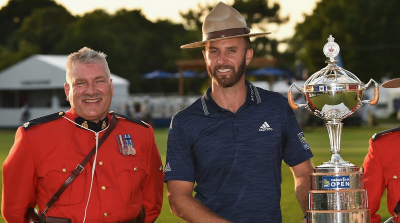 PGA Tour: Dustin Johnson brill...