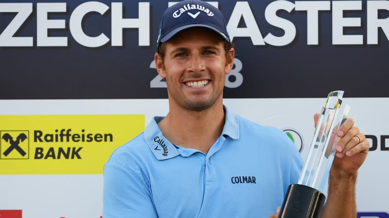 European Tour: Andrea Pavan tr...