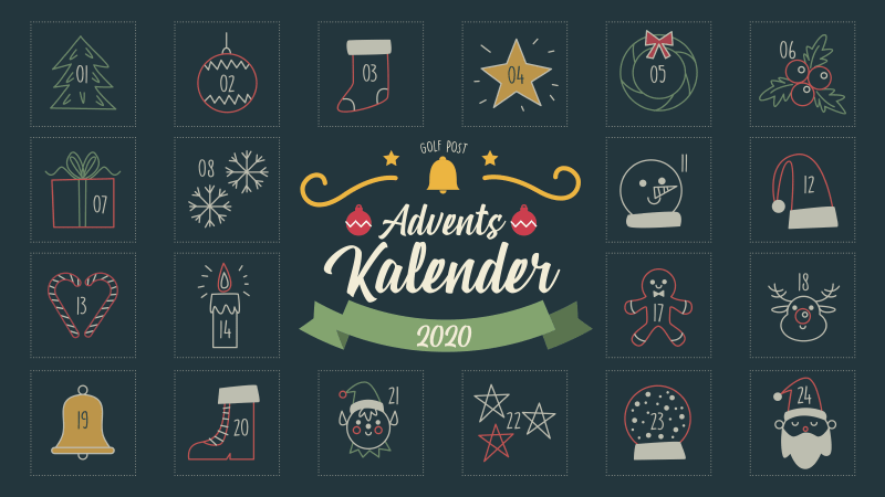 Der Golf Post Adventskalender...
