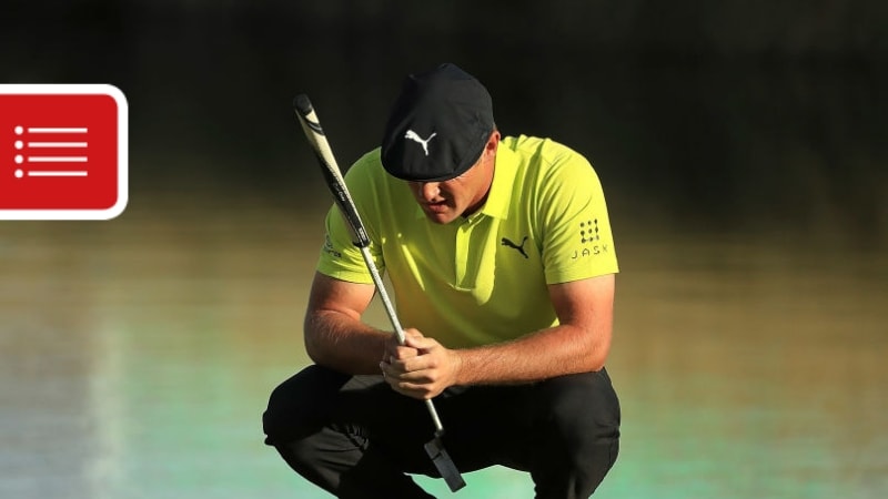 PGA Tour: Bryson DeChambeau mi...