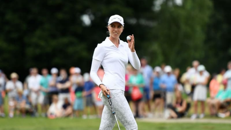 Sophia Popov sichert sich die...