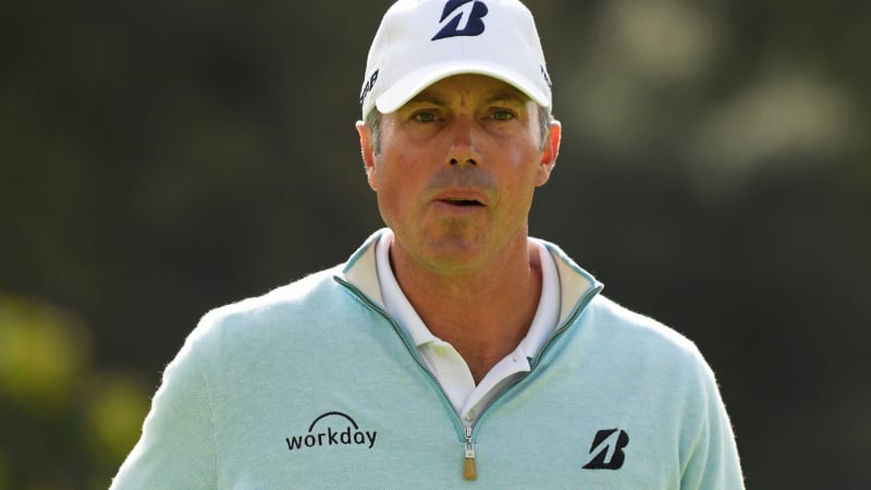 Matt Kuchar entschuldigt sich...