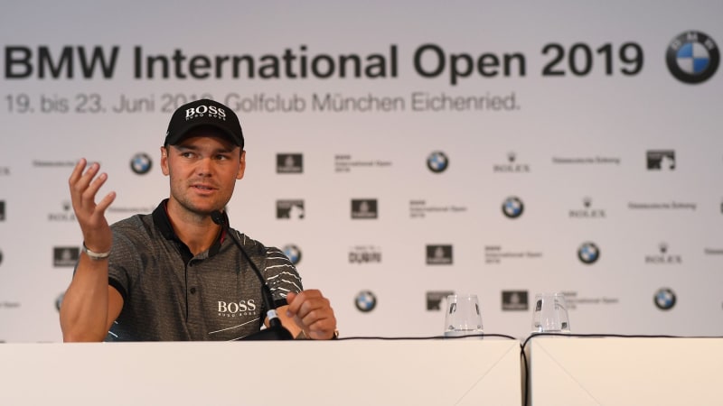 Martin Kaymer vor der BMW Inte...