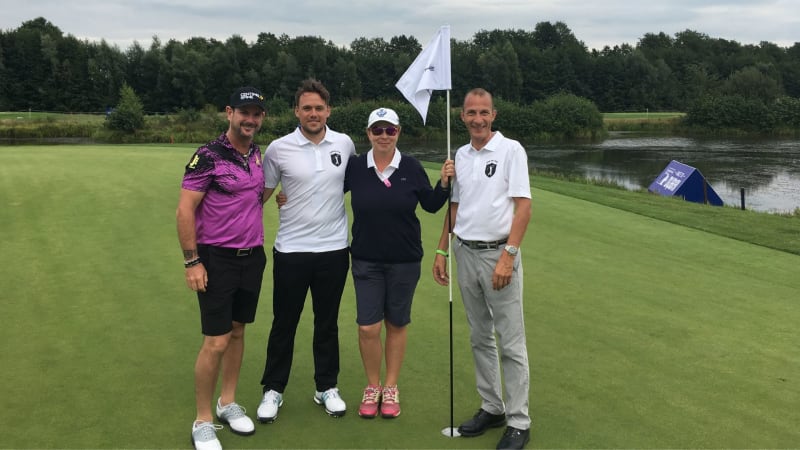 Team Golf Post beim ProAm der...
