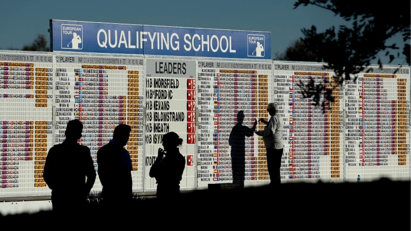 European Tour Q-School: Verkor...