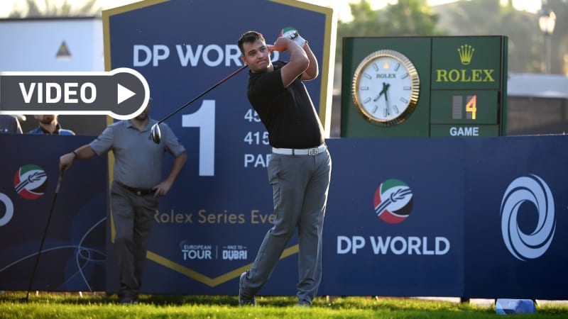 Golfer mit Behinderung bei Eur...