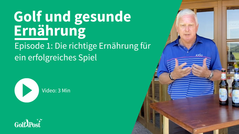 Episode 1: Golf und gesunde Ernährung - Die richtige Ernährung für ein erfolgreiches Spiel