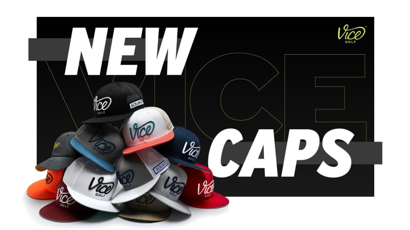Vice Golf: Neue Caps in versch...