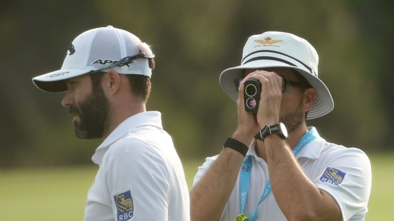 Rangefinder bei der PGA Champi...