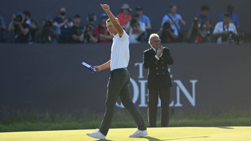 Matthias Schmid bester Amateur...