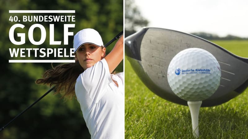 Deutsche Krebshilfe: Golfen un...