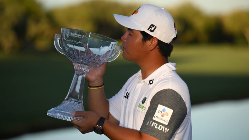 PGA Tour: Tom Kim gewinnt nach...
