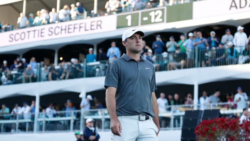 PGA Tour: Scottie Scheffler ko...