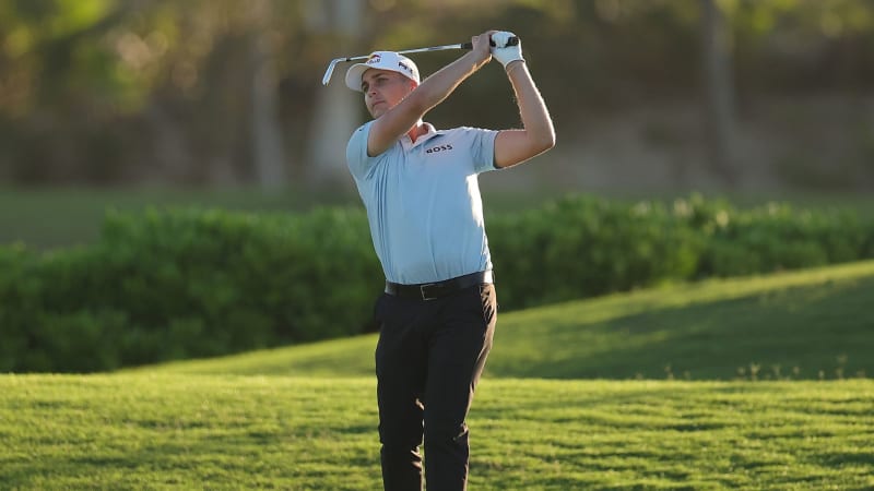 PGA Tour: Matthias Schwab spri...
