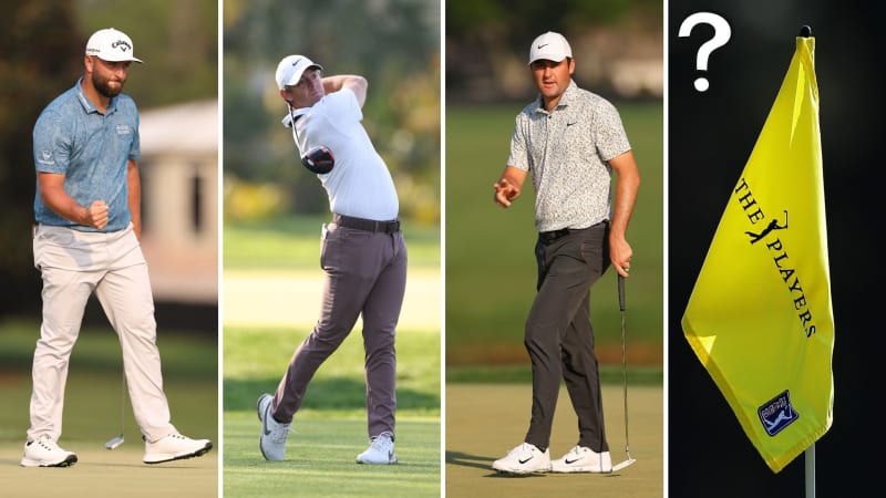 Rahm, McIlroy & Co. bei der Pl...