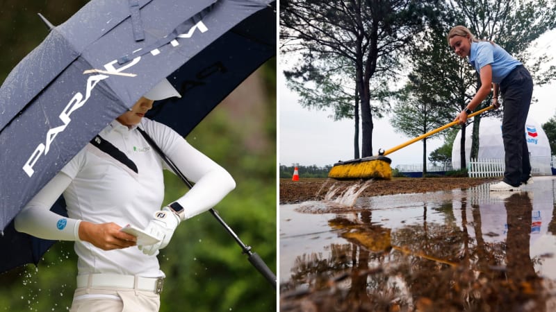 LPGA Tour: Wetterchaos beim Da...