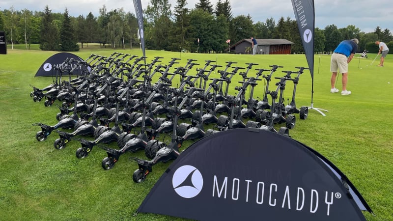 Motocaddy unterstützt die Merc...