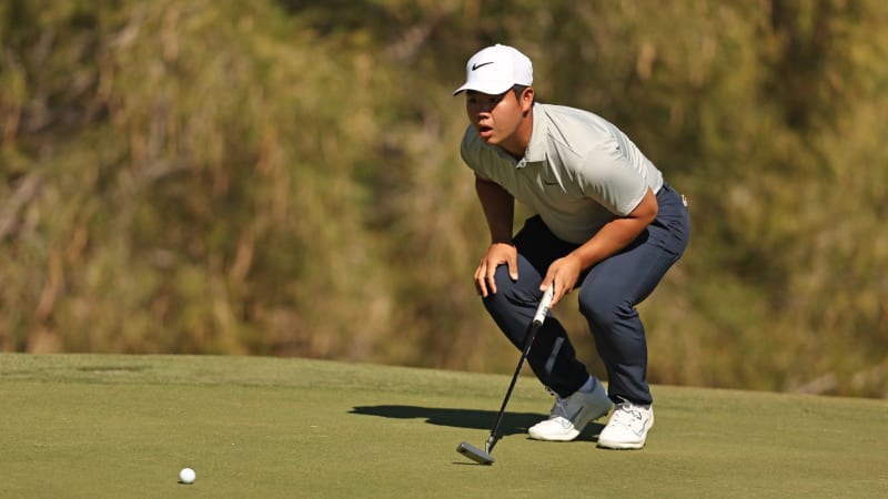 PGA Tour: Tom Kim auf der Jagd...