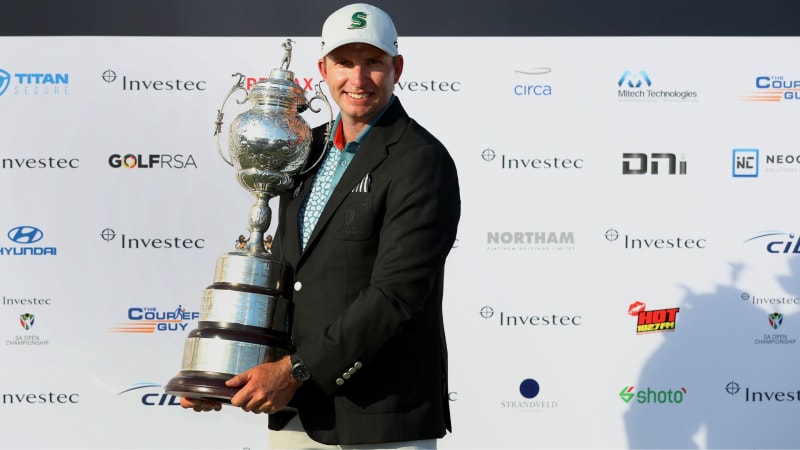 DP World Tour: Dean Burmester...