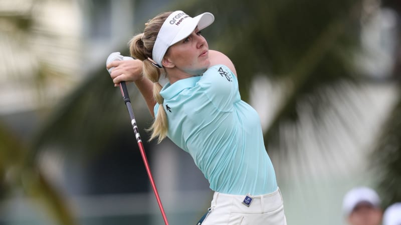 LPGA Tour: Olivia Cowan spielt...