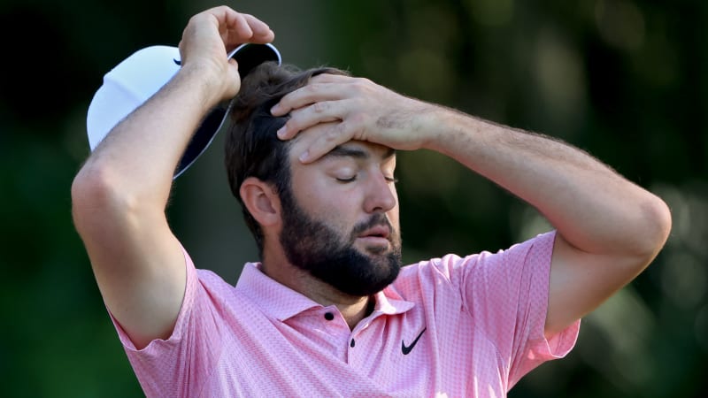 Scheffler kurz vor Turnierabbr...